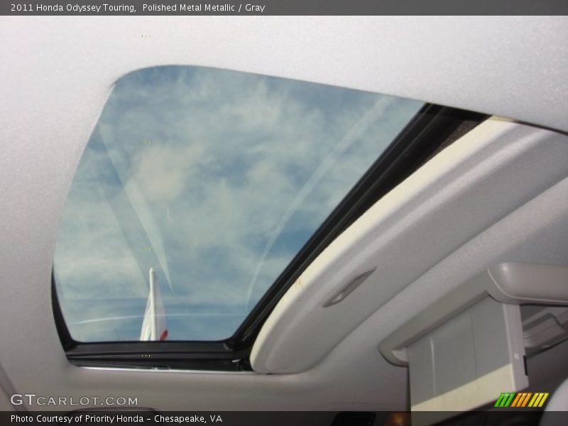 Polished Metal Metallic / Gray 2011 Honda Odyssey Touring