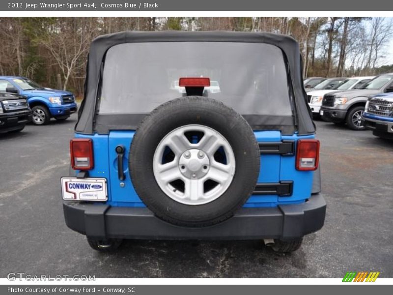 Cosmos Blue / Black 2012 Jeep Wrangler Sport 4x4