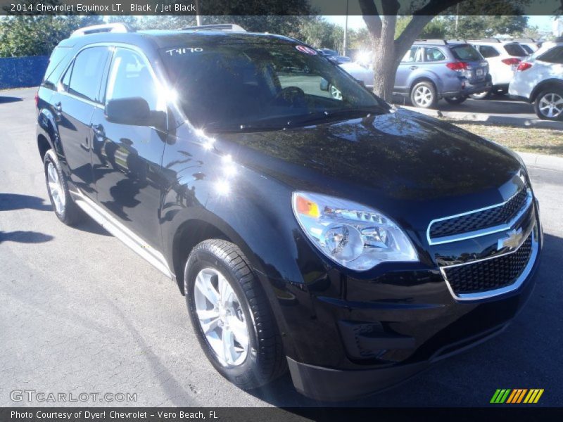 Black / Jet Black 2014 Chevrolet Equinox LT