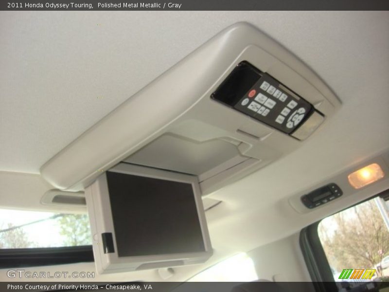 Polished Metal Metallic / Gray 2011 Honda Odyssey Touring