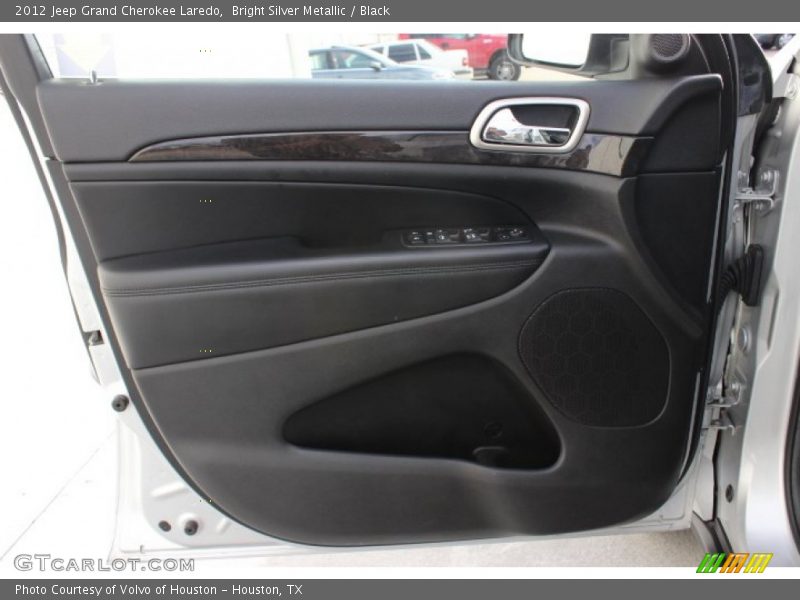 Bright Silver Metallic / Black 2012 Jeep Grand Cherokee Laredo