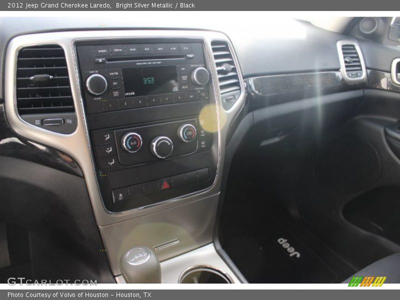 Bright Silver Metallic / Black 2012 Jeep Grand Cherokee Laredo