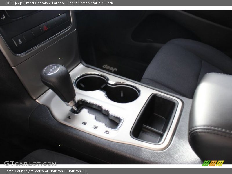 Bright Silver Metallic / Black 2012 Jeep Grand Cherokee Laredo