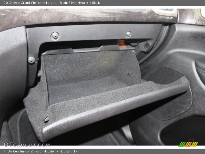 Bright Silver Metallic / Black 2012 Jeep Grand Cherokee Laredo