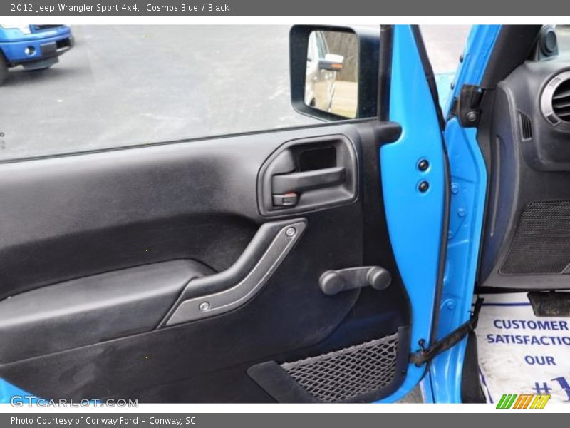 Cosmos Blue / Black 2012 Jeep Wrangler Sport 4x4