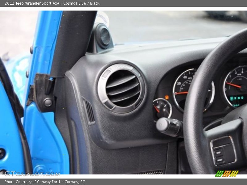 Cosmos Blue / Black 2012 Jeep Wrangler Sport 4x4