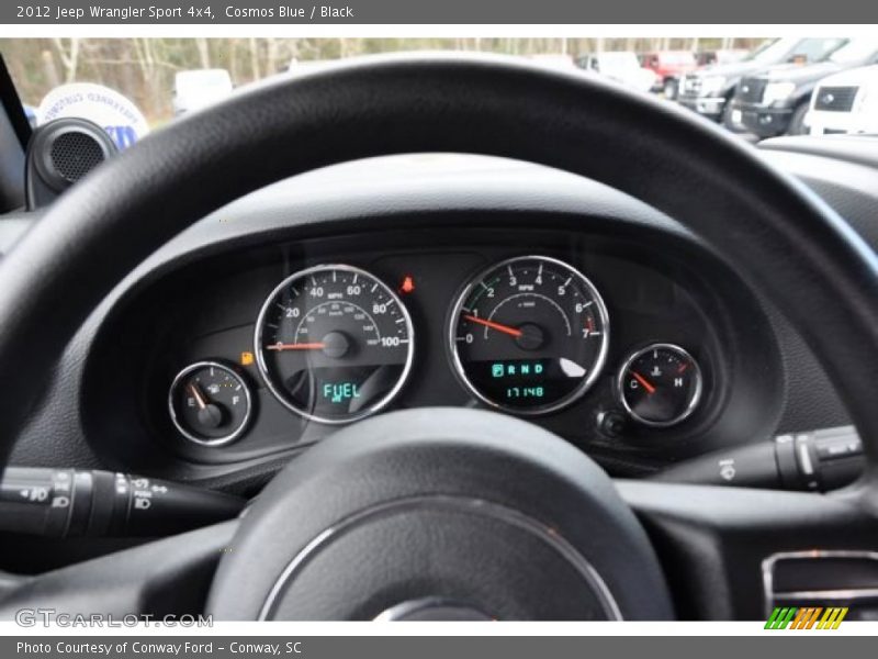 Cosmos Blue / Black 2012 Jeep Wrangler Sport 4x4