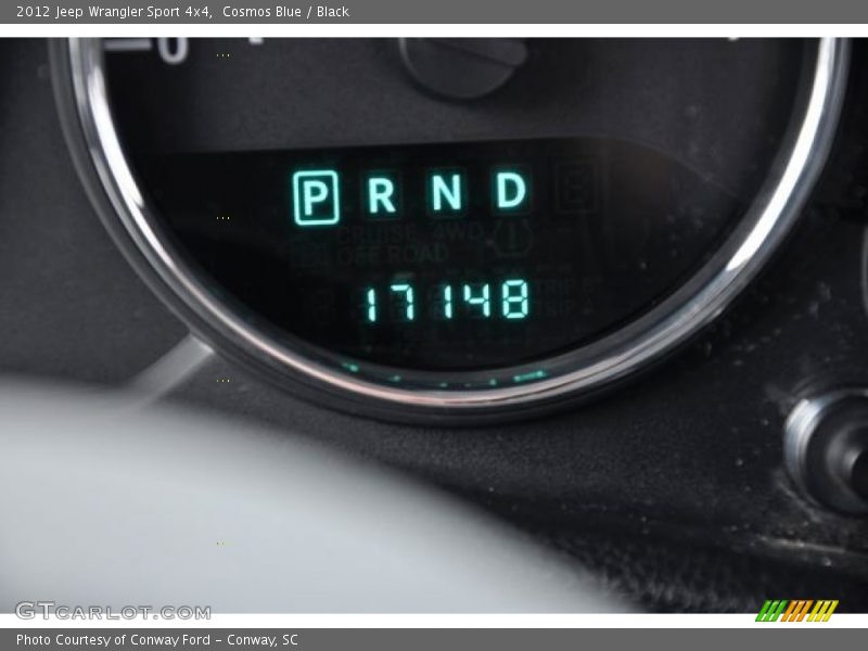 Cosmos Blue / Black 2012 Jeep Wrangler Sport 4x4