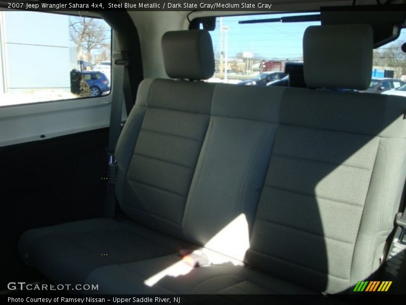 Steel Blue Metallic / Dark Slate Gray/Medium Slate Gray 2007 Jeep Wrangler Sahara 4x4