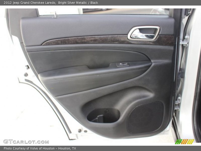 Bright Silver Metallic / Black 2012 Jeep Grand Cherokee Laredo