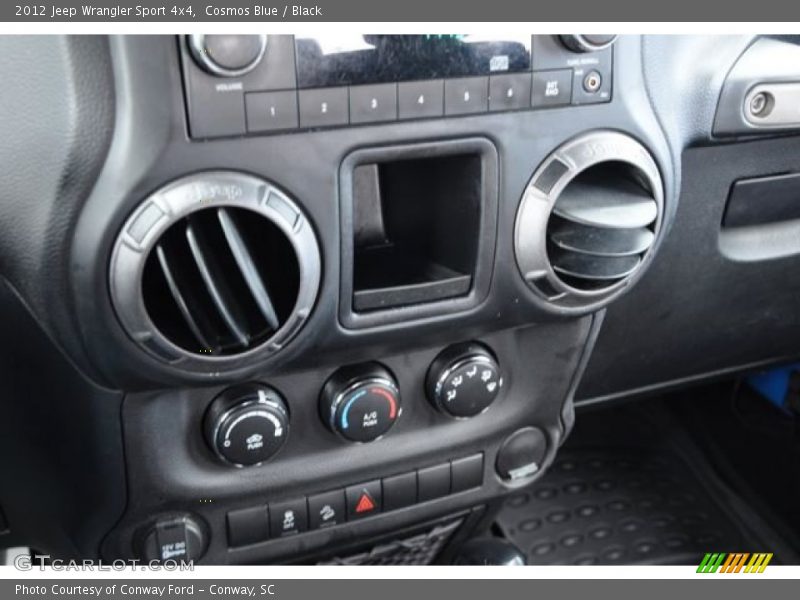 Cosmos Blue / Black 2012 Jeep Wrangler Sport 4x4