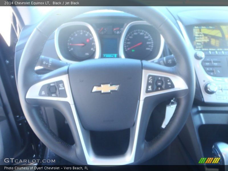 Black / Jet Black 2014 Chevrolet Equinox LT