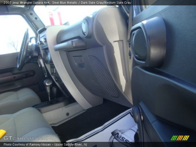 Steel Blue Metallic / Dark Slate Gray/Medium Slate Gray 2007 Jeep Wrangler Sahara 4x4