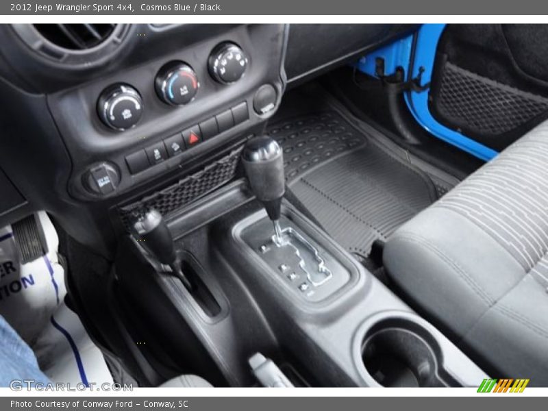 Cosmos Blue / Black 2012 Jeep Wrangler Sport 4x4