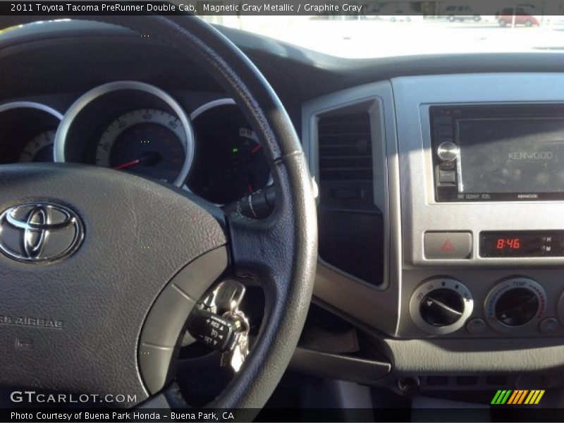 Magnetic Gray Metallic / Graphite Gray 2011 Toyota Tacoma PreRunner Double Cab