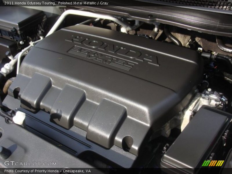 Polished Metal Metallic / Gray 2011 Honda Odyssey Touring