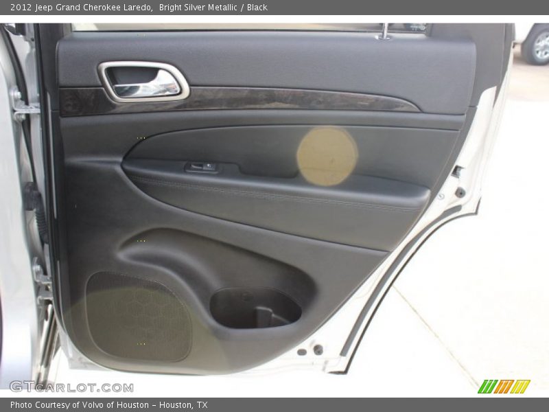 Bright Silver Metallic / Black 2012 Jeep Grand Cherokee Laredo