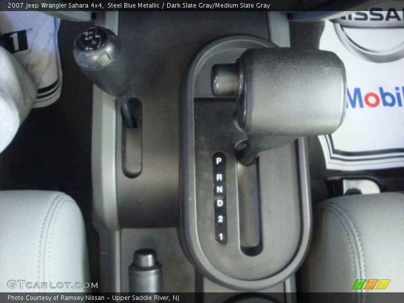 Steel Blue Metallic / Dark Slate Gray/Medium Slate Gray 2007 Jeep Wrangler Sahara 4x4