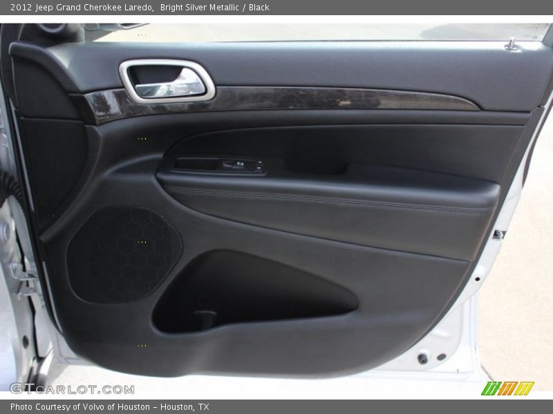 Bright Silver Metallic / Black 2012 Jeep Grand Cherokee Laredo