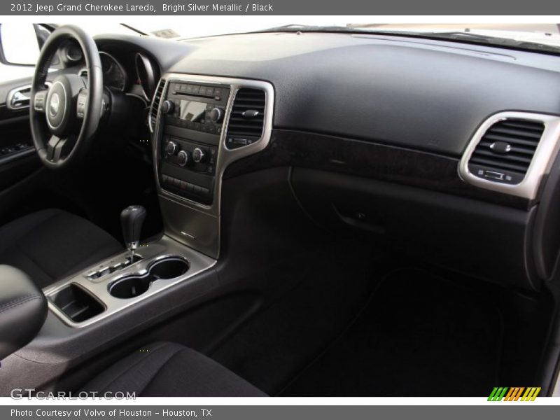 Bright Silver Metallic / Black 2012 Jeep Grand Cherokee Laredo