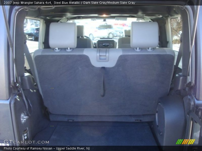 Steel Blue Metallic / Dark Slate Gray/Medium Slate Gray 2007 Jeep Wrangler Sahara 4x4