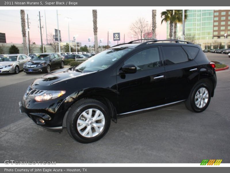 Super Black / Beige 2011 Nissan Murano S