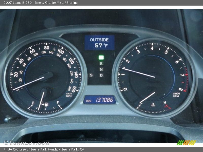 Smoky Granite Mica / Sterling 2007 Lexus IS 250