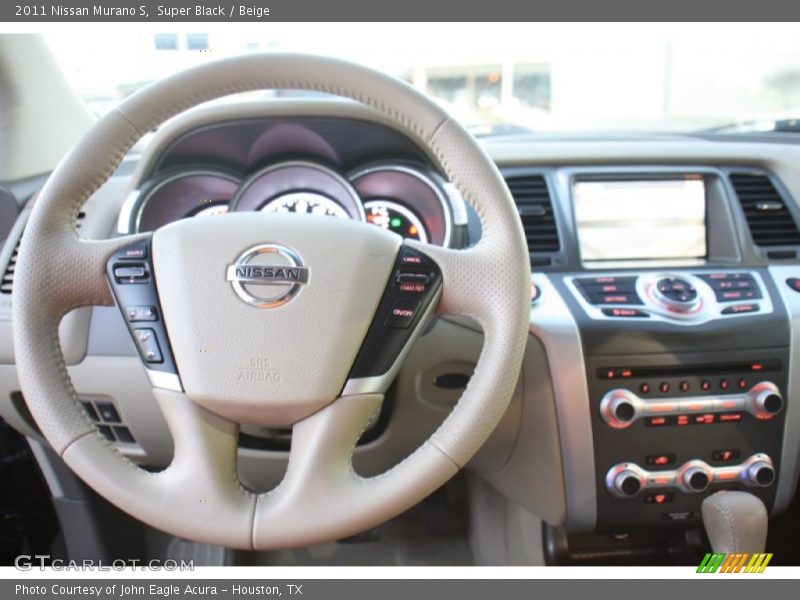 Super Black / Beige 2011 Nissan Murano S