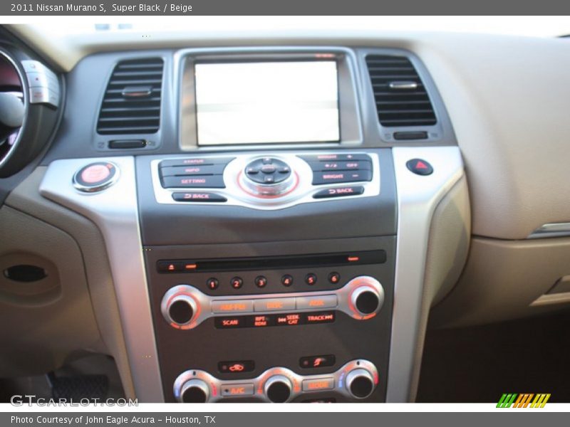 Super Black / Beige 2011 Nissan Murano S