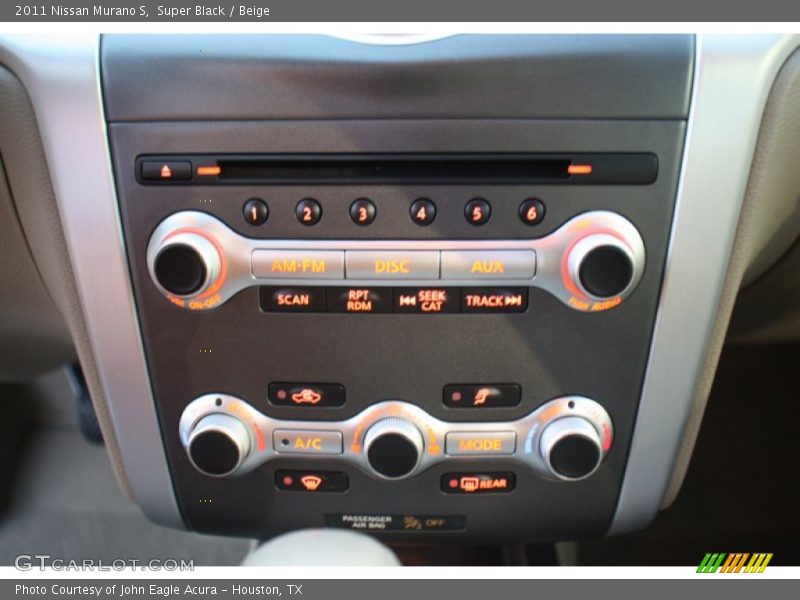 Super Black / Beige 2011 Nissan Murano S