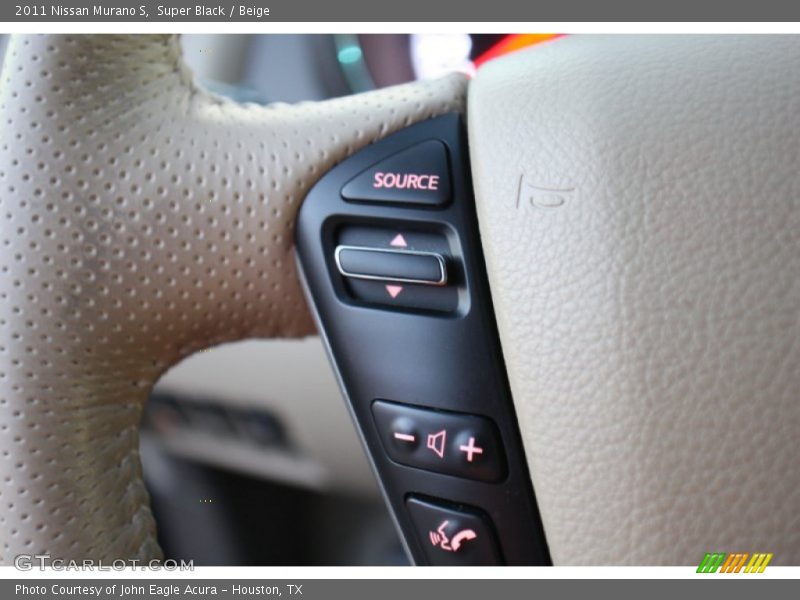 Super Black / Beige 2011 Nissan Murano S