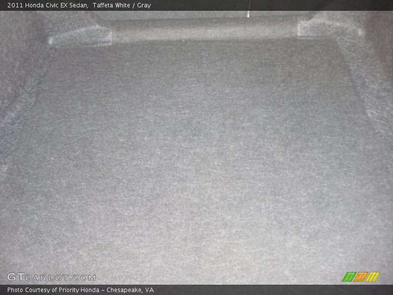 Taffeta White / Gray 2011 Honda Civic EX Sedan