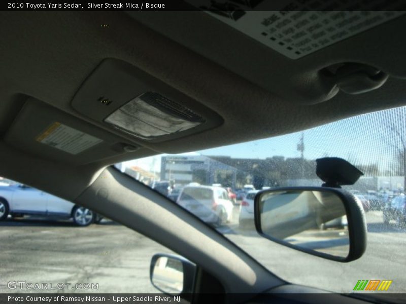 Silver Streak Mica / Bisque 2010 Toyota Yaris Sedan