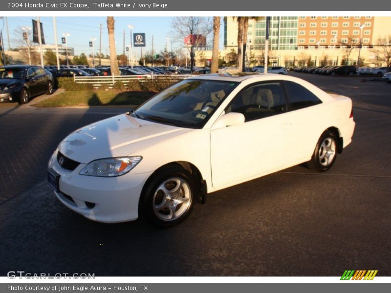 Taffeta White / Ivory Beige 2004 Honda Civic EX Coupe