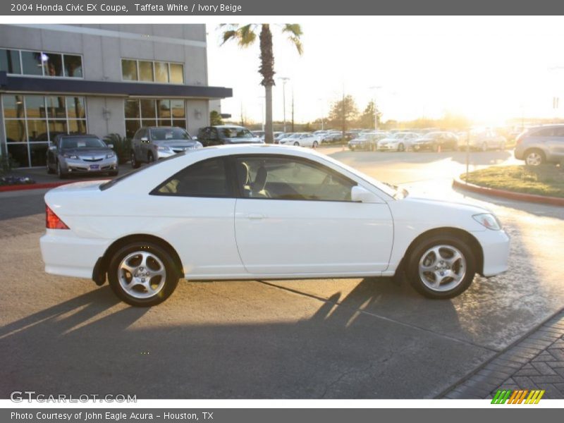 Taffeta White / Ivory Beige 2004 Honda Civic EX Coupe