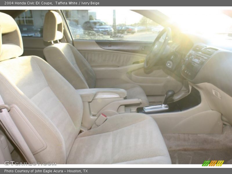 Taffeta White / Ivory Beige 2004 Honda Civic EX Coupe