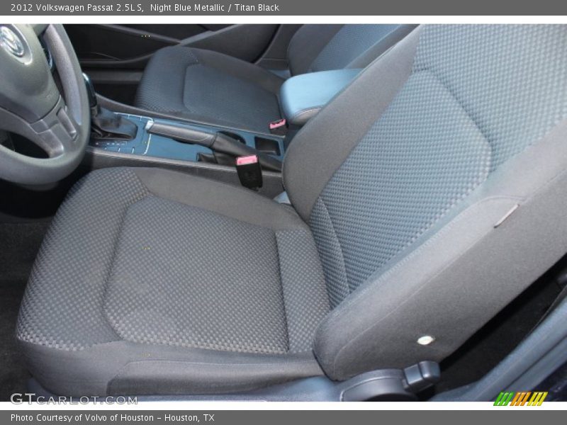 Night Blue Metallic / Titan Black 2012 Volkswagen Passat 2.5L S