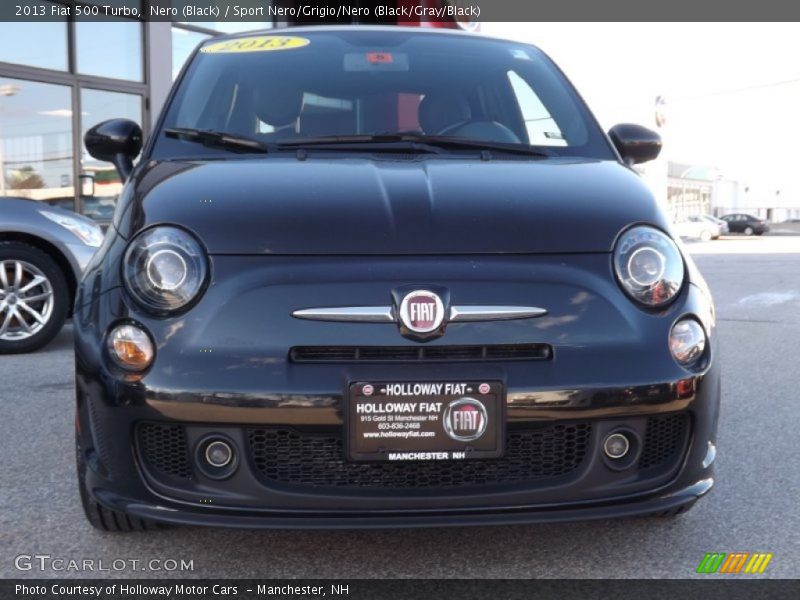 Nero (Black) / Sport Nero/Grigio/Nero (Black/Gray/Black) 2013 Fiat 500 Turbo