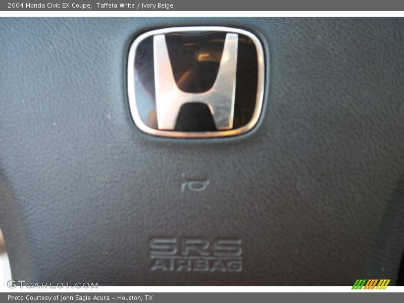 Taffeta White / Ivory Beige 2004 Honda Civic EX Coupe