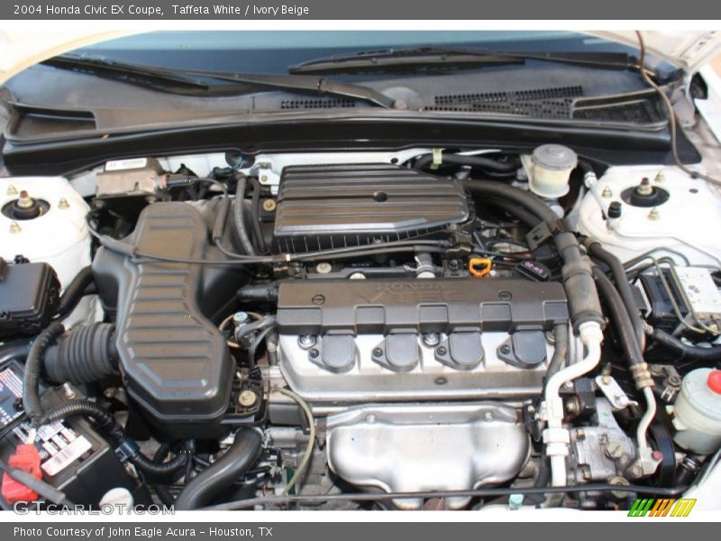 Taffeta White / Ivory Beige 2004 Honda Civic EX Coupe