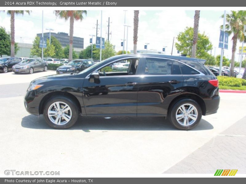 Graphite Luster Metallic / Ebony 2014 Acura RDX Technology
