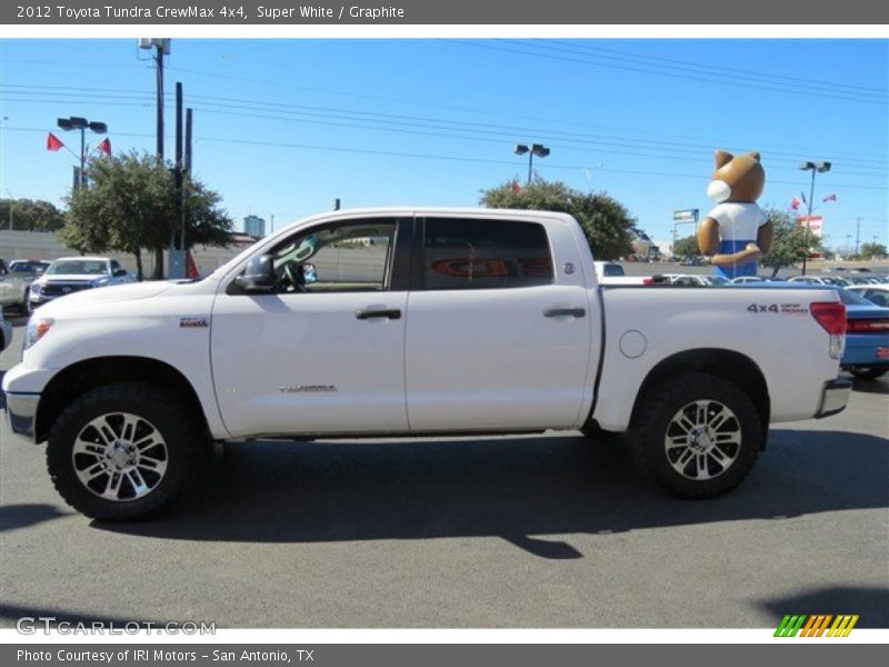 Super White / Graphite 2012 Toyota Tundra CrewMax 4x4