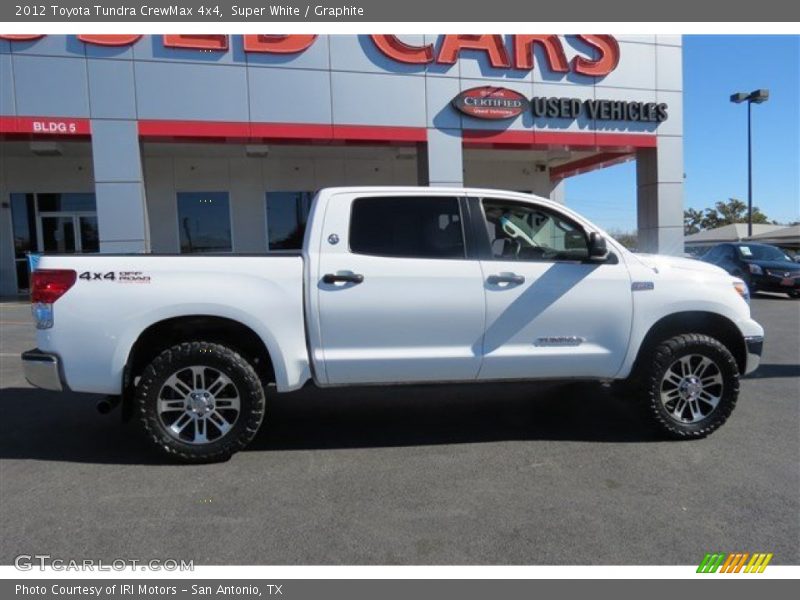 Super White / Graphite 2012 Toyota Tundra CrewMax 4x4