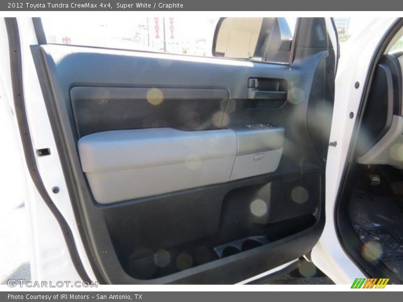 Super White / Graphite 2012 Toyota Tundra CrewMax 4x4