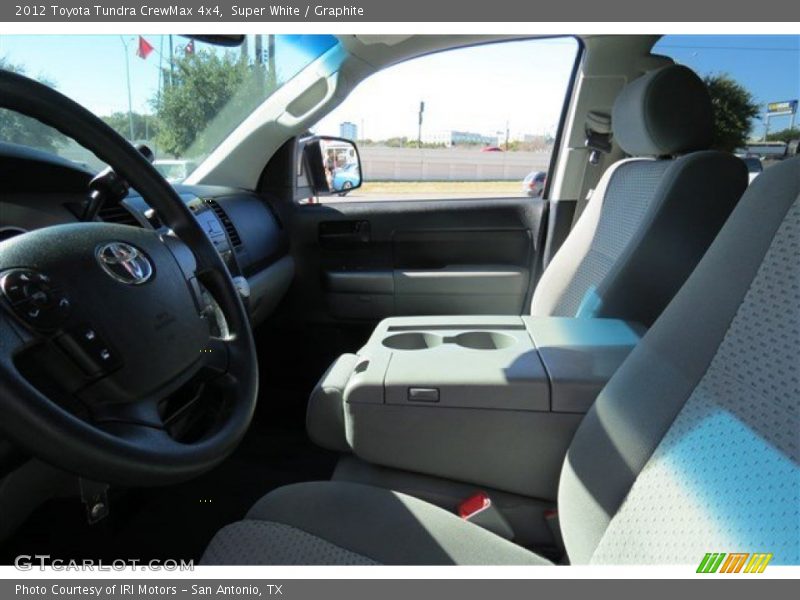 Super White / Graphite 2012 Toyota Tundra CrewMax 4x4