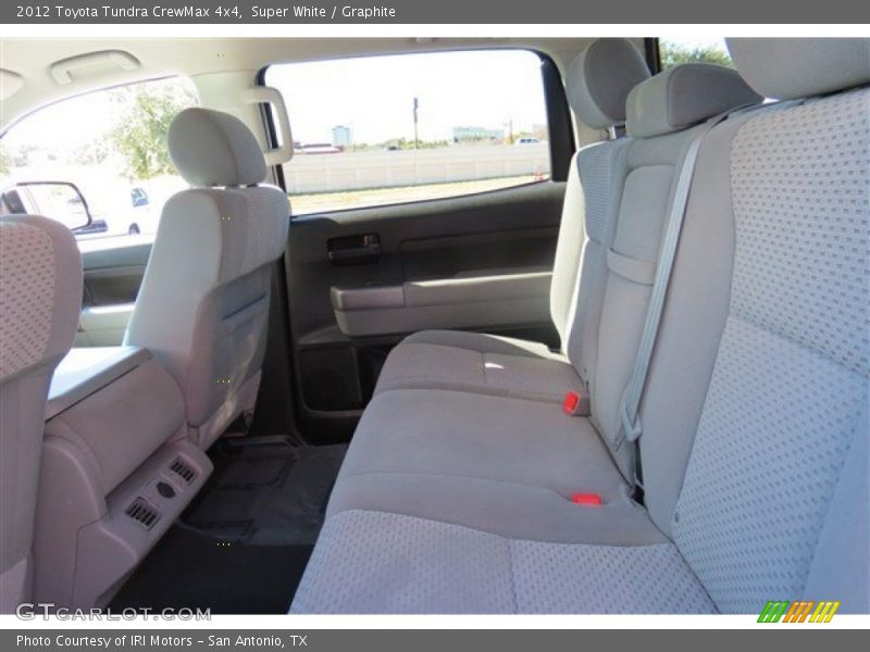 Super White / Graphite 2012 Toyota Tundra CrewMax 4x4
