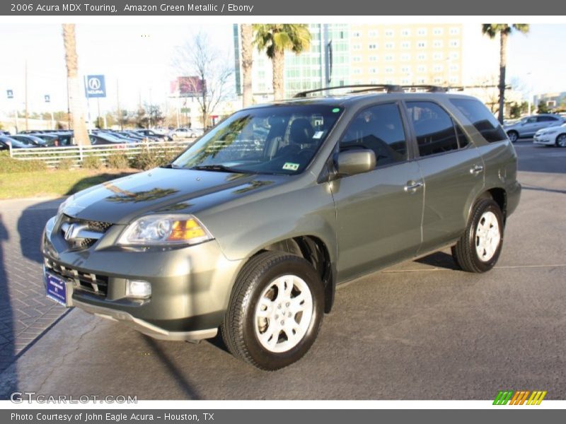 Amazon Green Metallic / Ebony 2006 Acura MDX Touring