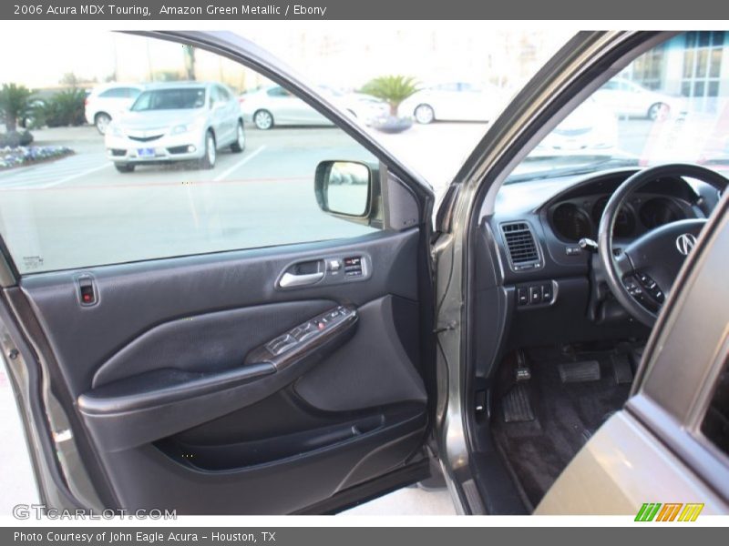 Amazon Green Metallic / Ebony 2006 Acura MDX Touring