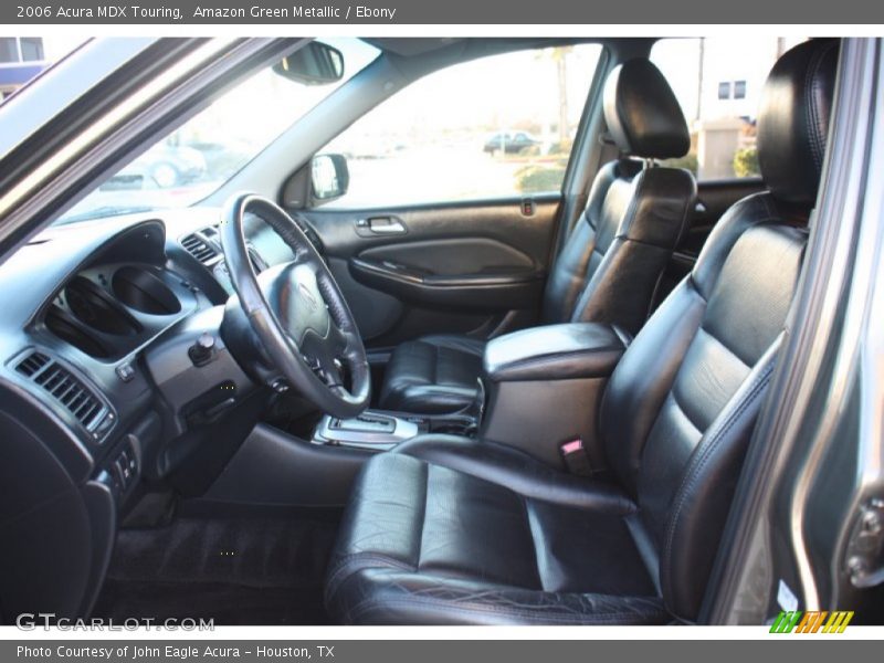 Amazon Green Metallic / Ebony 2006 Acura MDX Touring