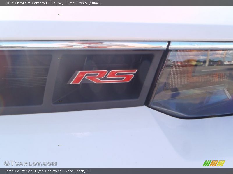 Summit White / Black 2014 Chevrolet Camaro LT Coupe